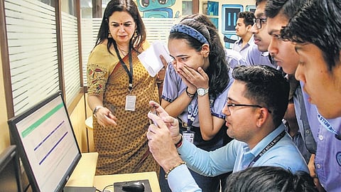 Girls outshine boys by 2.04 percentage points, as 94.75 percent of them cleared the exam. 