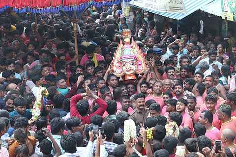 Gudiyatham temple festival