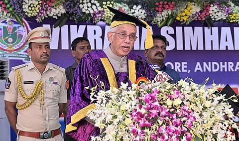 Governor of Andhra Pradesh S Abdul Nazeer.