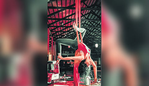 A still from the play