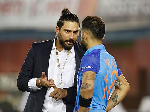 World Cup-winning former all-rounder Yuvraj Singh.