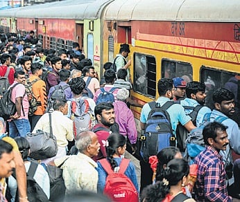 Jayamma was getting down from a train after realising that she had boarded the wrong one when the incident occurred.