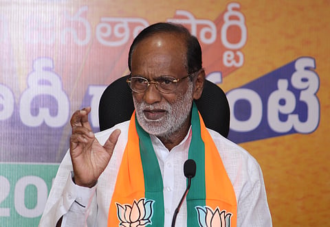 BJP OBC Morcha president K Laxman 