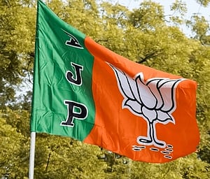 BJP flag used for representational purposes only