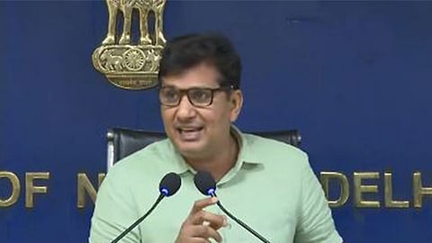 Industries Minister Saurabh Bharadwaj 