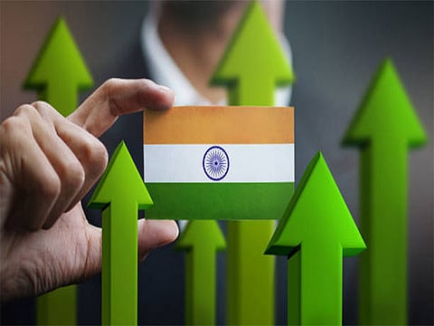 Rising, but then the lights aren't all green for the Indian economy, (File photo)