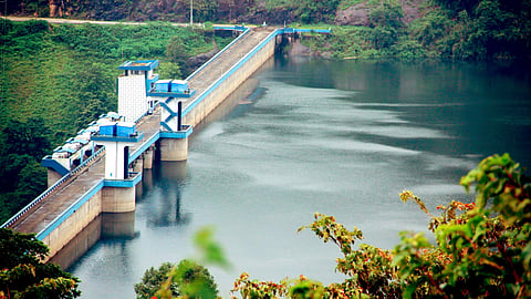 Idukki reservoir.