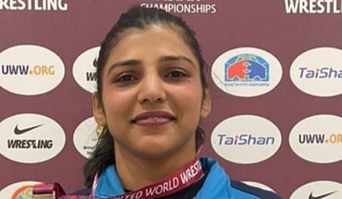 Wrestler Nisha Dahiya qualifies for Paris Olympics. 