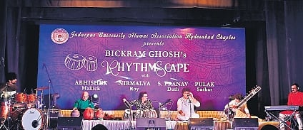 Bickram Ghosh’s fusion spectacle
