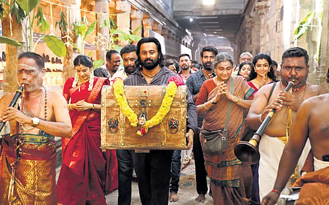 Actor Unni Mukundan in 'Garudan' movie