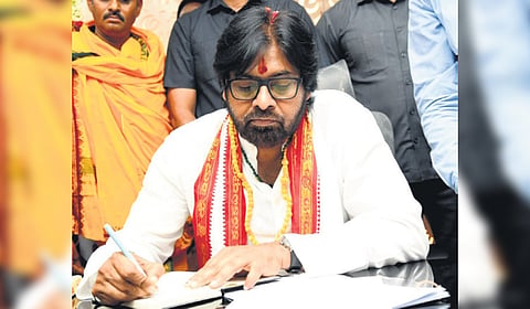 Pawan Kalyan, Deputy Chief Minister.