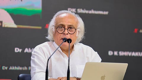 Former environment minister Jairam Ramesh