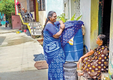 Ward member Santhiya Devi brings public service to the doorsteps of Thovalai.