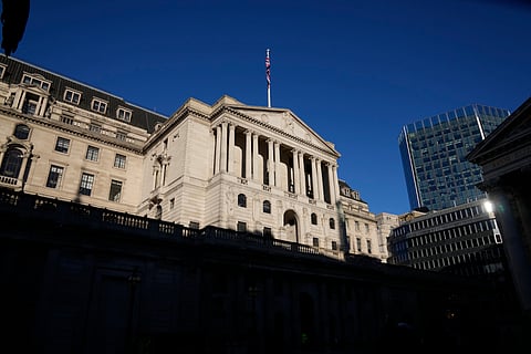 The Bank of England in London