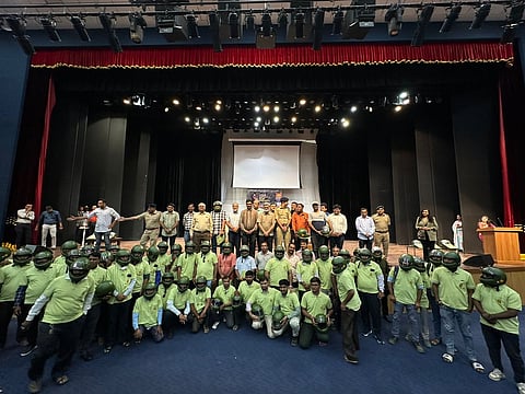 The 'Ride Safe India' campaign