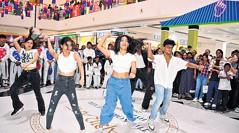 TNIE lensman Vinay Madapu captured the vibrant celebrations, which featured various K-stalls, K-pop merchandise, Korean health and wellness, Korean footwear, and K-Food.