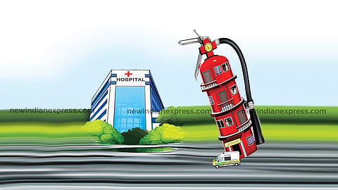 Hospital fire safety