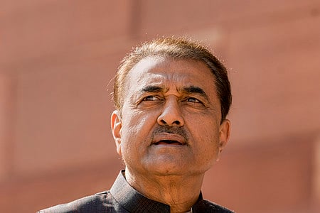 Nationalist Congress Party (NCP) working president Praful Patel 
