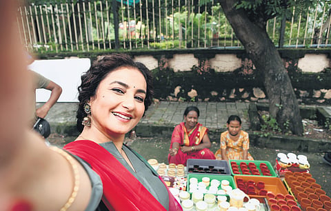 A still from the movie 'Sharmajee Ki Beti'