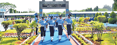 Sixty officers, including 20 women, graduated from the Air Force Technical College in Bengaluru on Saturday 