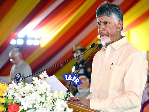 Andhra Pradesh CM Chandrababu Naidu 