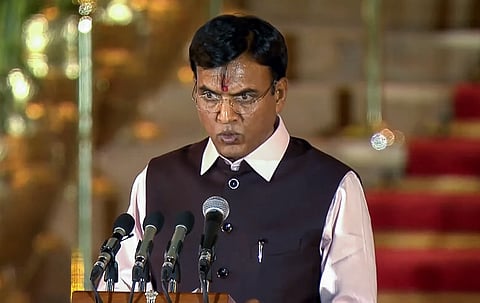 Sports Minister Mansukh Mandaviya