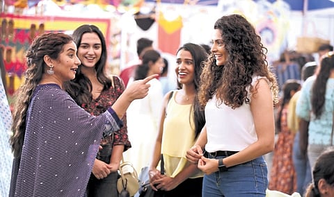 A still from 'Sharmajee Ki Beti' 