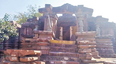 The 'Trikuta Alayam' temple 