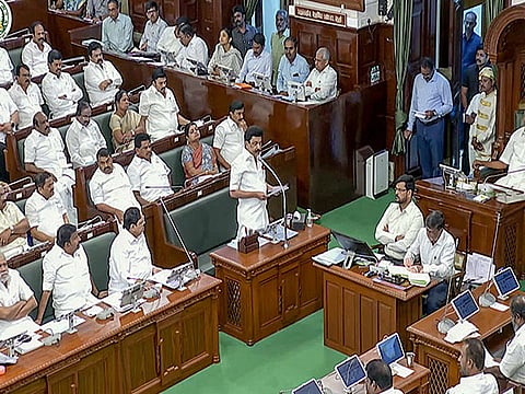 Tamil Nadu Assembly picture used for representation