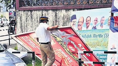 Image of a Kochi Traffic police used for representational purposes only. 