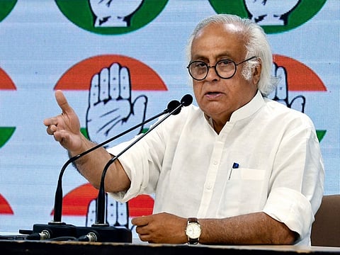 Congress general secretary Jairam Ramesh. 