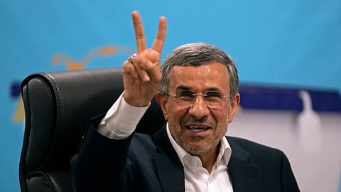 Former Iranian President Mahmoud Ahmadinejad