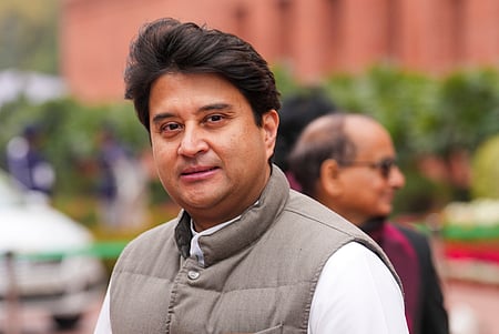 Union Minister Jyotiraditya Scindia 