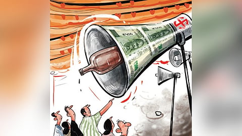 E-2024: Cursed by money, toxic talk and intoxicants