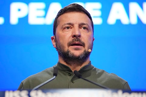 Ukraine's President Volodymyr Zelenskyy
