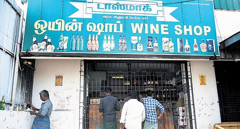 A Tasmac shop used for representational purposes only