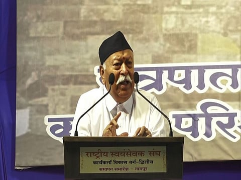 RSS Chief Mohan Bhagwat 