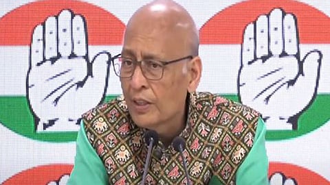 Congress leader Abhishek Manu Singhvi 