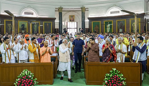 Image of PM Modi at an NDA meeting used for representative purpose.