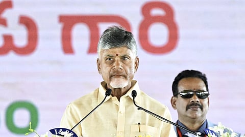 TDP supremo N Chandrababu Naidu 
