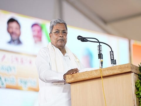  Karnataka CM Siddaramiah 