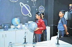 Jawaharlal Nehru Planetarium on Sunday celebrated World Space Week with activities aimed at encouraging students to develop a deeper interest in space science and astronomy.