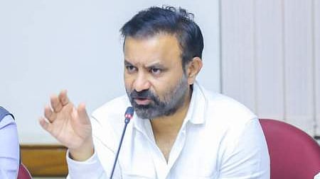 Karnataka Labour Minister Santosh Lad