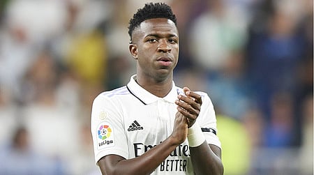 Real Madrid forward Vinicius Junior. 