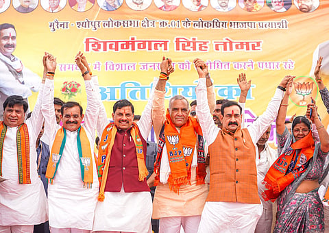 Six-time Congress MLA Ramniwas Rawat joined BJP on April 30th during the Lok Sabha elections. 