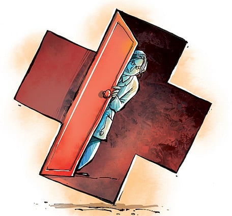 The police registered a case on the complaint of the civil surgeon and arrested the accused doctor. Image used for representation