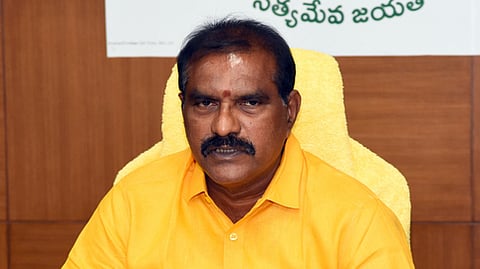 Water Resources Minister Nimmala Ramanaidu 