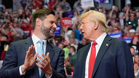 US President Donald Trump and Vice President  JD Vance.