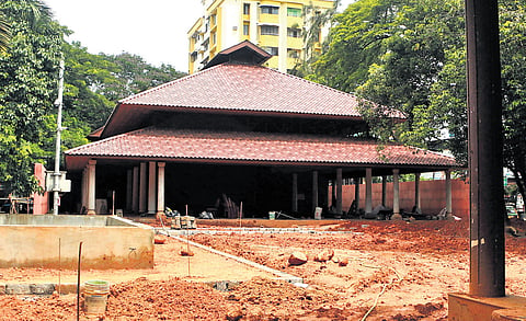 Renovation of Changampuzha Park in progress at Edappally 