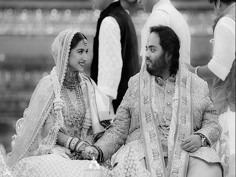 After Mumbai wedding, Anant Ambani and Radhika Merchant receive grand welcome in Jamnagar.